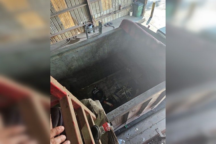 Mandeville Worker Trapped In Waste Trailer, Rescue Team Frees Him