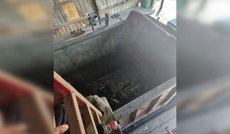 Mandeville Worker Trapped In Waste Trailer, Rescue Team Frees Him