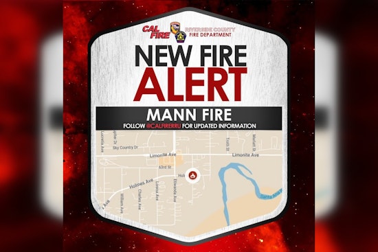 Mann Fire Erupts in Jurupa Valley as Crews Battle 10-Acre Blaze in Heavy Fuels
