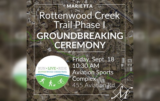 Marietta Breaks Ground on $17M Trail Linking Kennesaw Mountain to the Chattahoochee