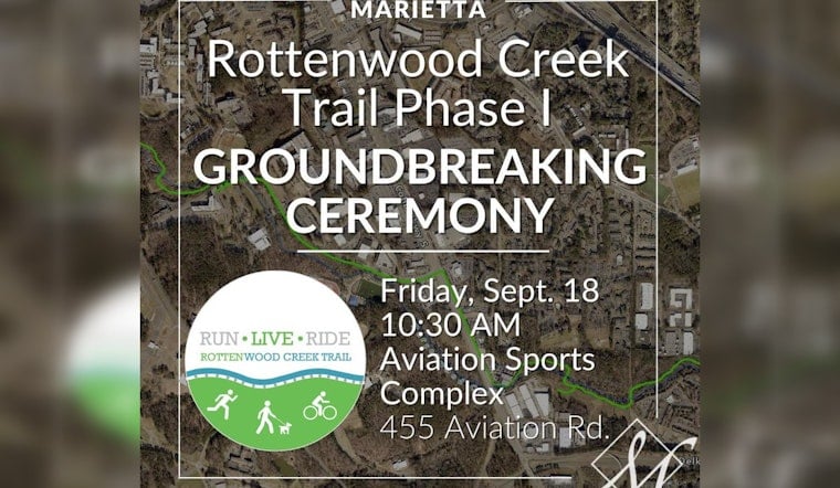 Marietta Breaks Ground on $17M Trail Linking Kennesaw Mountain to the Chattahoochee