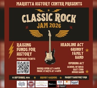 Marietta History Center Brings Classic Rock Jam Back to Brumby Hall Gardens
