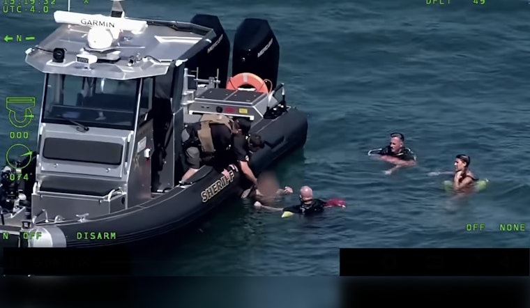 Martin County Deputies Pull Distraught Man From Ocean Before He Could Swim Away