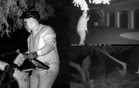 Masked Man in Helmet Hauls Hunting Chair in Bizarre 3 A.M. Visit to Weston Home