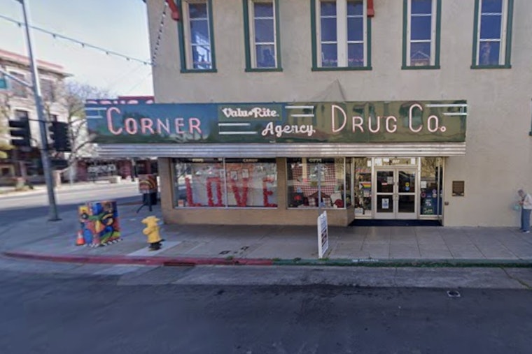 Masked Vandal Sprays Slur on 130-Year-Old Woodland Pharmacy in Hate Crime Probe