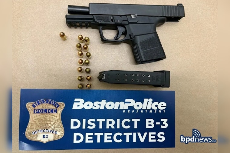 Mattapan Teen's Odd Walk Tips Off Police to Loaded Ghost Gun, 15-Round Clip