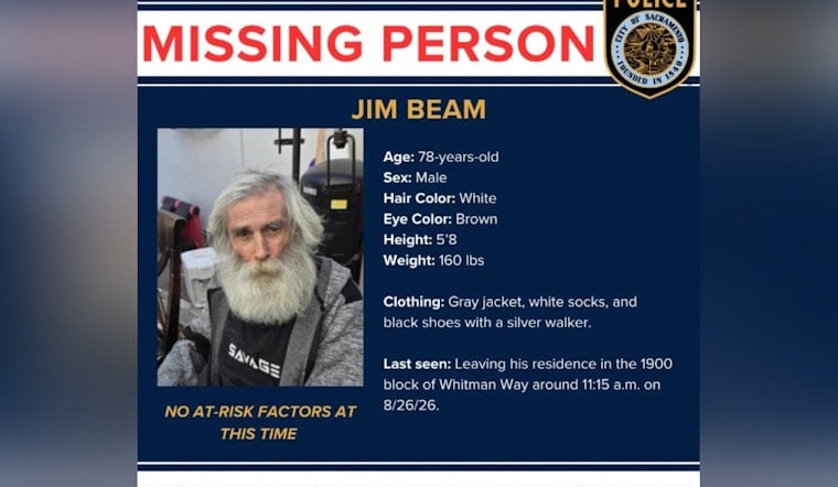 Meadowview Man, 78, Missing Since Tuesday, Last Seen Leaving Home With Walker