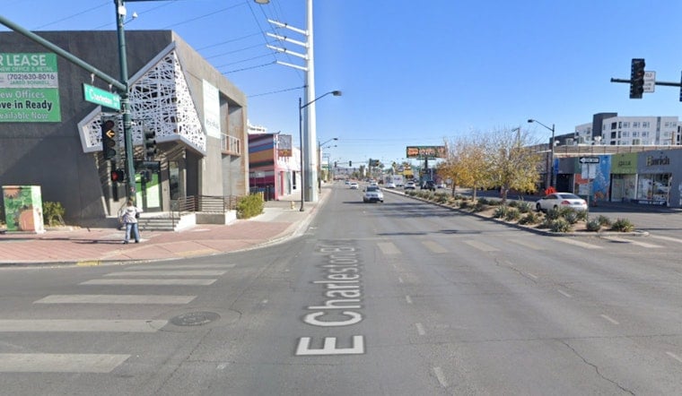 Mercedes Suddenly Lurches Forward, Traps Florida Man In Vegas Arts District Crash