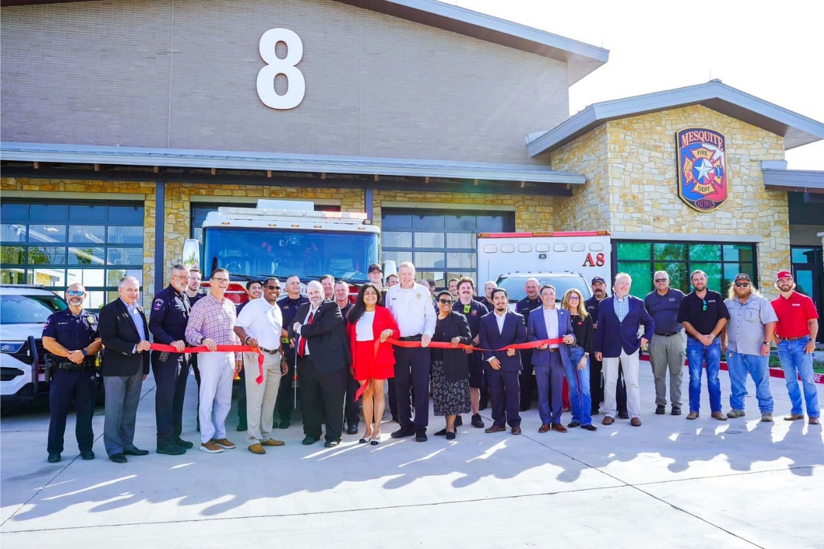 Mesquite Lights Up Trinity Pointe With First New Fire Station in 33 Years