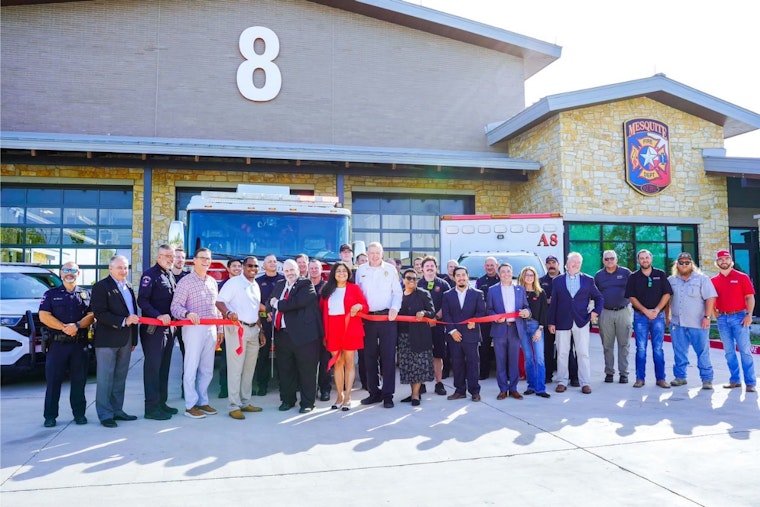Mesquite Lights Up Trinity Pointe With First New Fire Station in 33 Years