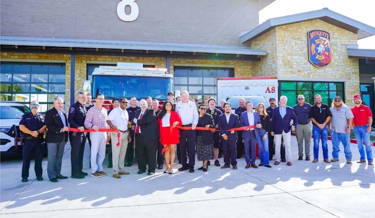 Mesquite Lights Up Trinity Pointe With First New Fire Station in 33 Years