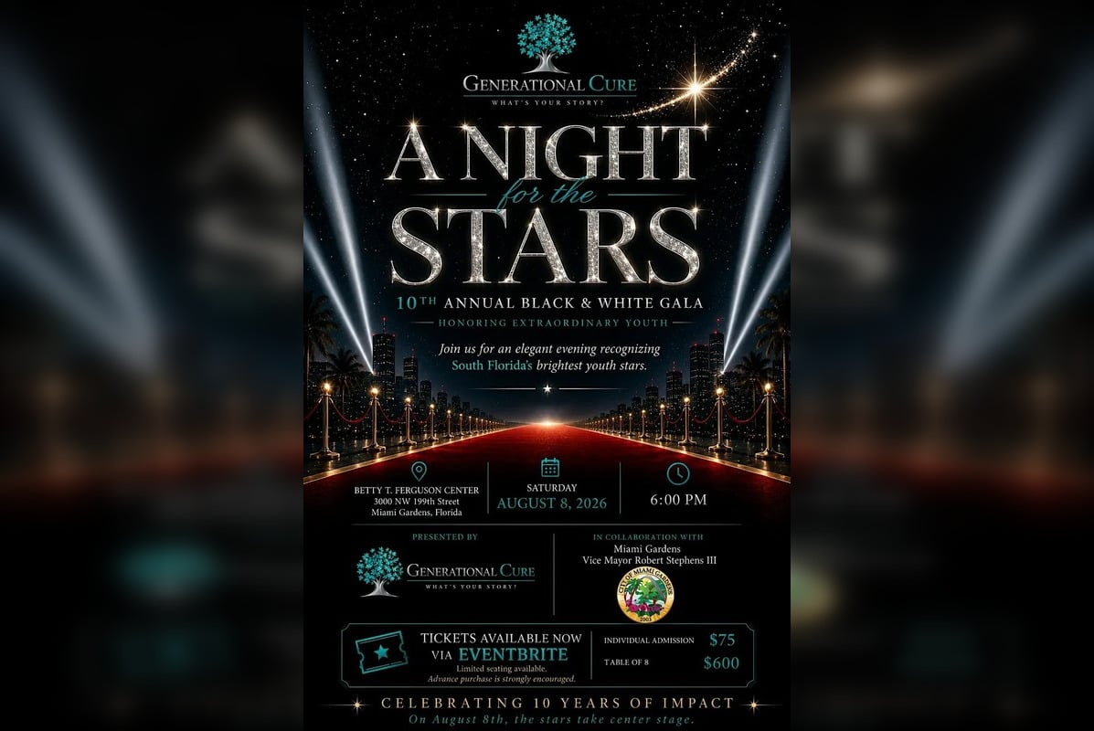Miami Gardens Gala Turns 10, Honors Youth With Jason Jenkins Award