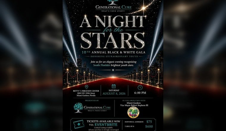 Miami Gardens Gala Turns 10, Honors Youth With Jason Jenkins Award