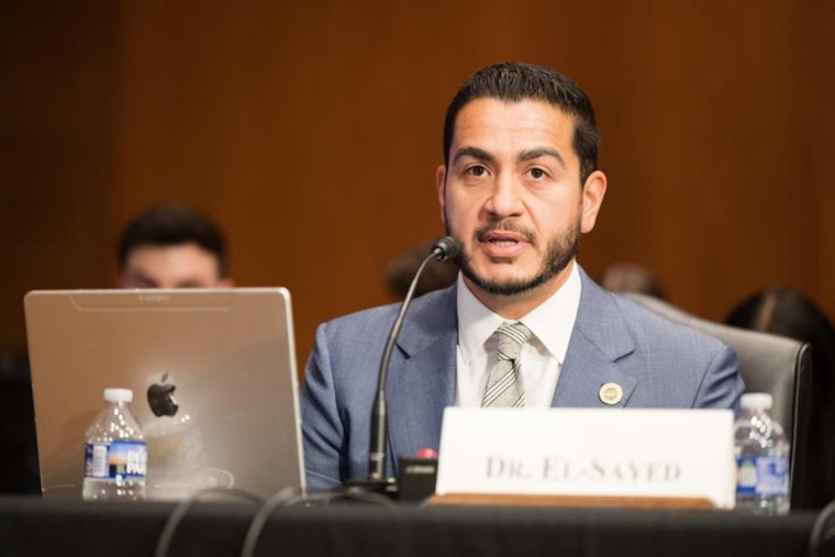 Michigan's El-Sayed Scrubs 100 Videos on Guns, Fireworks Before Senate Run