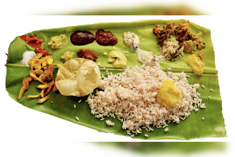 Midtown's Chatti Serves 27-Course Onam Feast on Banana Leaves This Month