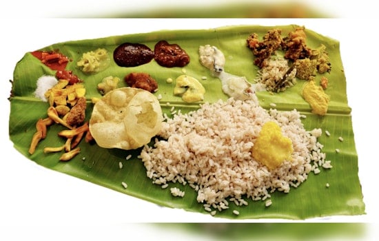 Midtown's Chatti Serves 27-Course Onam Feast on Banana Leaves This Month