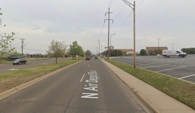 Midwest City Motorcyclist Critical After Air Depot Crash, Driver Held on DUI