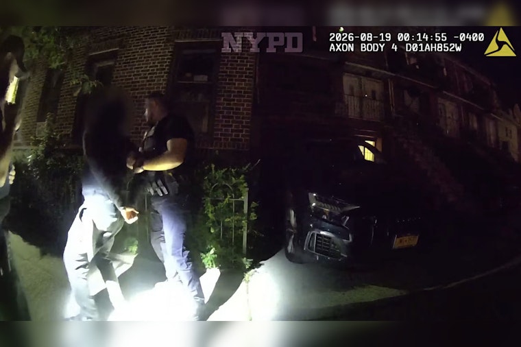 Midwood Robbery Bodycam Shows Gun Pulled From Suspect's Backpack