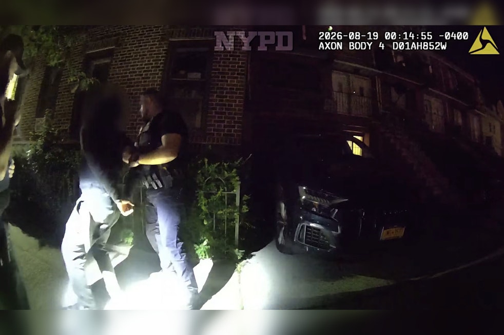 Midwood Robbery Bodycam Shows Gun Pulled From Suspect's Backpack