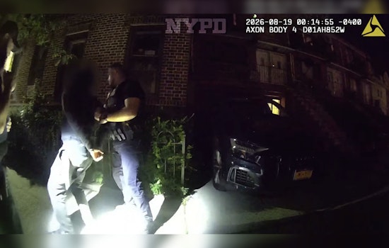 Midwood Robbery Bodycam Shows Gun Pulled From Suspect's Backpack