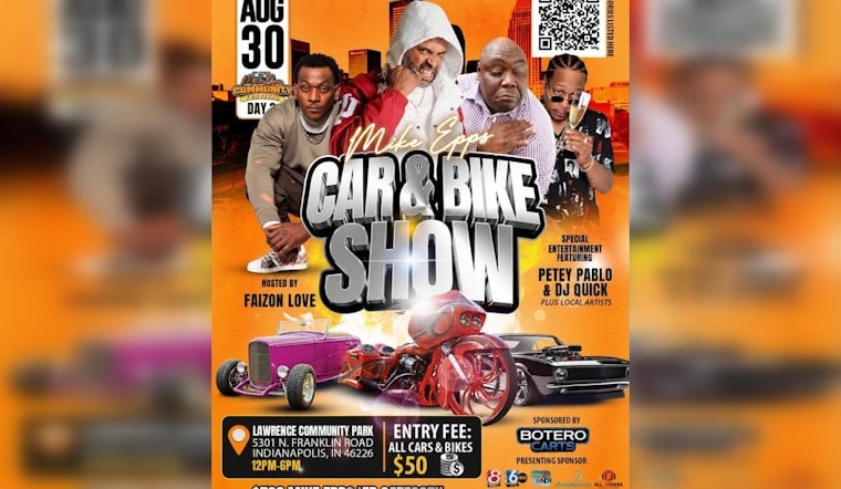 Mike Epps Car & Bike Show Roars Into Lawrence Community Park Aug. 30
