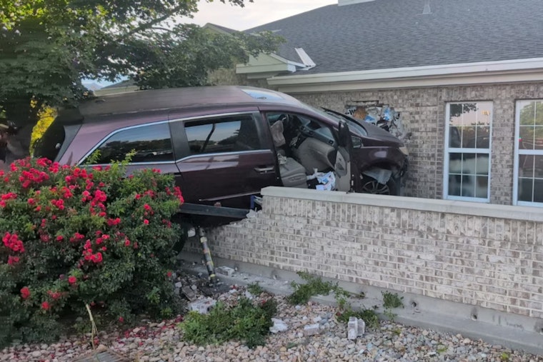 Minivan Slams Into Lehi LDS Church, Driver May Have Had Medical Emergency