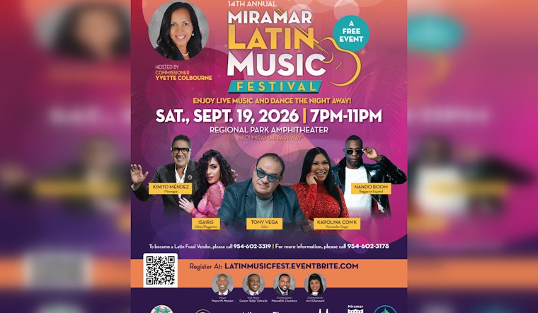 Miramar Latin Music Fest Turns Regional Park Into Free Salsa, Merengue And Reggaeton Party
