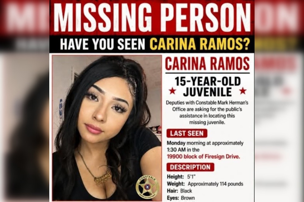 Atascocita Teen, 15, Missing Since Sunday — Deputies Believe She's 55 Miles Away in Hempstead