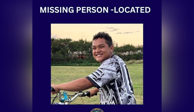 Missing Kahului Teen Kaikoa Maeda-Kalani Found Safe One Day After Vanishing