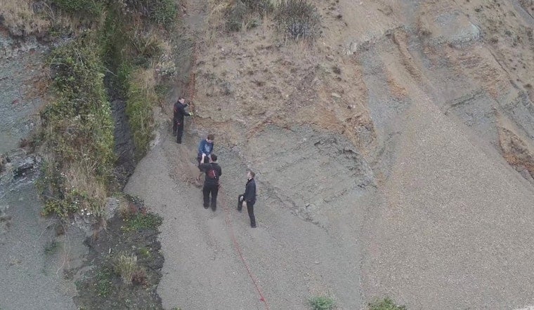 Missing Lincoln City Hiker Found 150 Feet Up Roads End Cliff, Reunited With Family