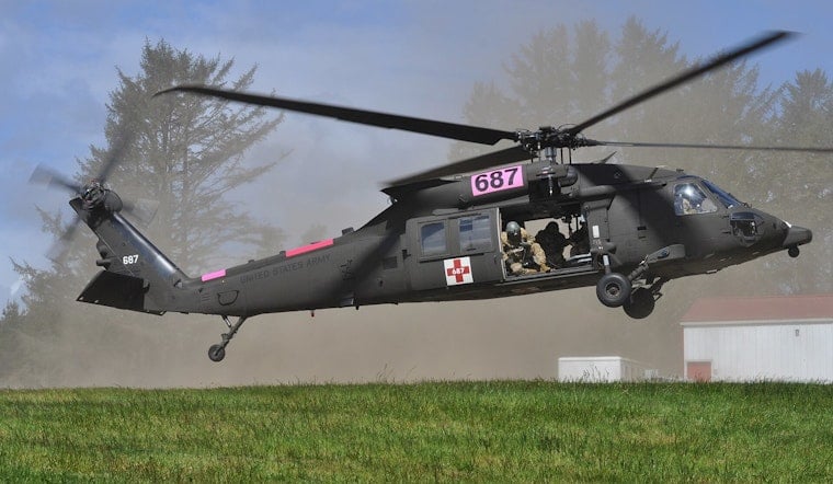 Molalla Man Avoids Prison After Blinding National Guard Chopper With Laser