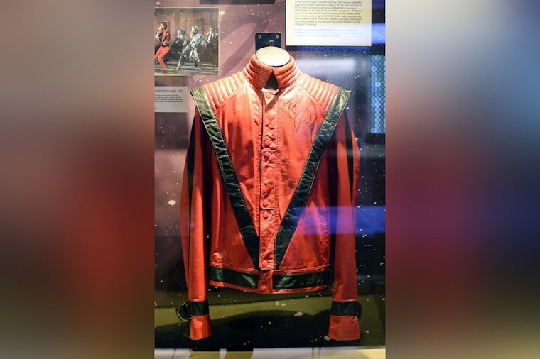 MoPOP Unveils Michael Jackson's Thriller Jacket, Moonwalk Shoes in Seattle