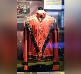 MoPOP Unveils Michael Jackson's Thriller Jacket, Moonwalk Shoes in Seattle