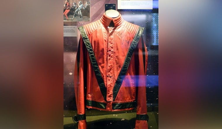 MoPOP Unveils Michael Jackson's Thriller Jacket, Moonwalk Shoes in Seattle