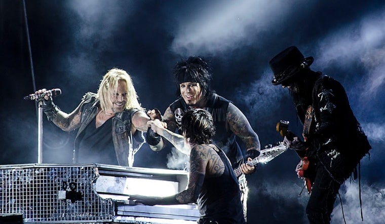 Mötley Crüe Roars Into Newly Renamed Truliant Amphitheater With Extreme, Tesla