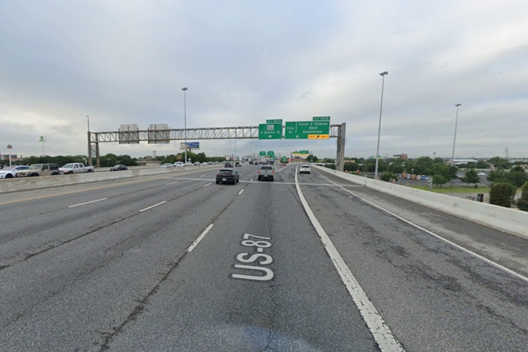 Motorcyclist Ejected, Killed on Downtown I-35 After Hitting Barrier, SAPD Says