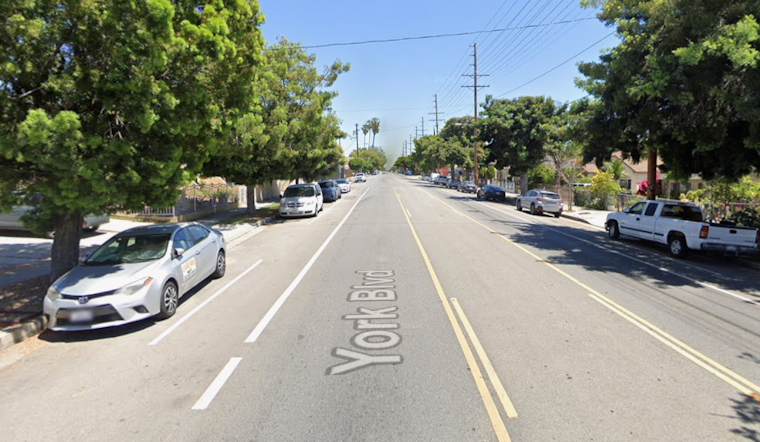 Motorcyclist Killed Crashing Into Parked Car on York Boulevard in Highland Park