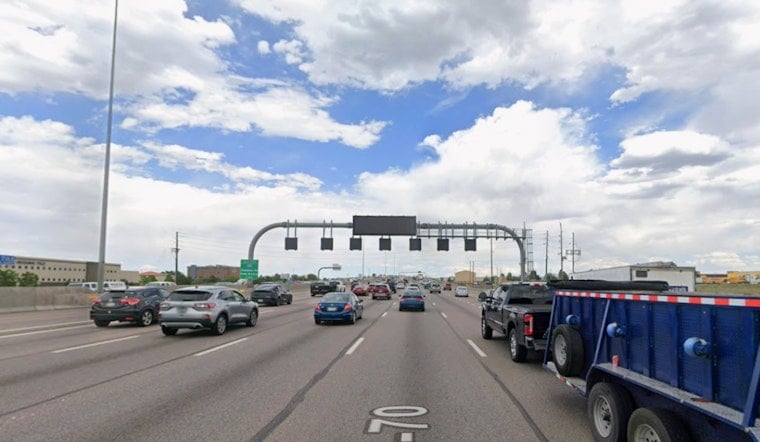 Motorcyclist Seriously Hurt in Crash on Eastbound I-70 at Havana Street