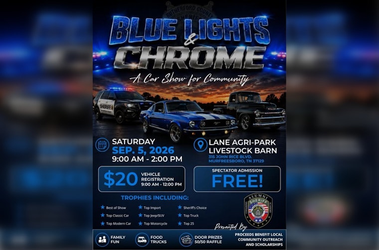 Murfreesboro Sheriff's Alumni Group Revs Up New Car Show for Scholarships