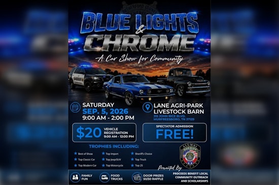 Murfreesboro Sheriff's Alumni Group Revs Up New Car Show for Scholarships