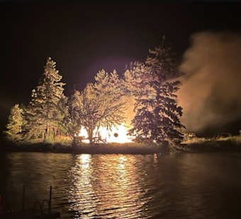 Mystery ‘Boom’ Levels Whiteface Reservoir Home in Northern Minnesota Blaze