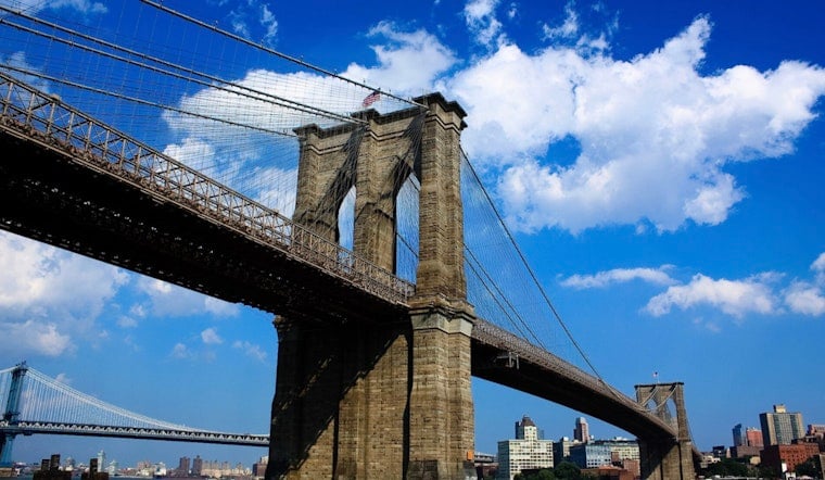 Naked Brooklyn Bridge Daredevil Survives East River Plunge After Wild Flag Stunt