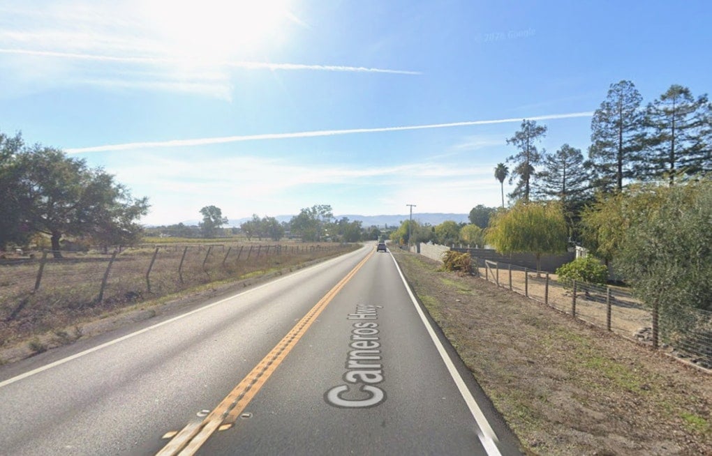 Napa Crash Snarls SR-121 at Ramal Road, at Least One Seriously Hurt