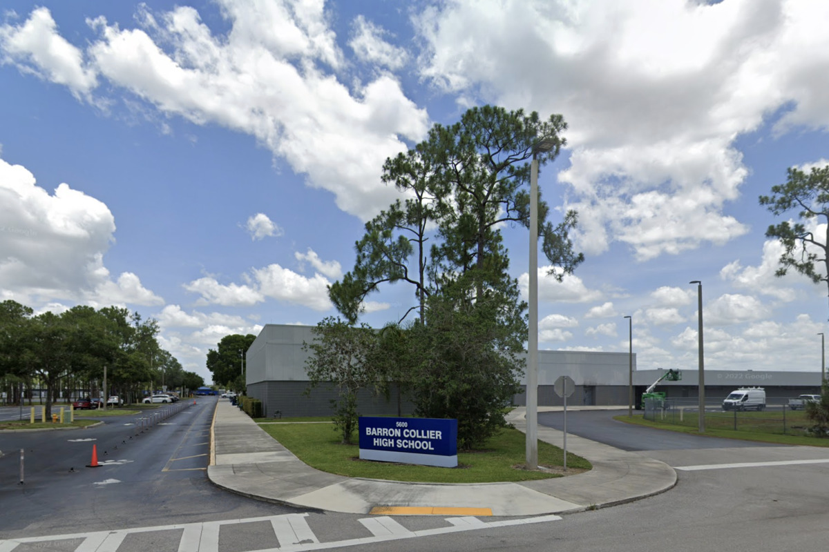 Barron Collier High Student Charged With Weapons Possession