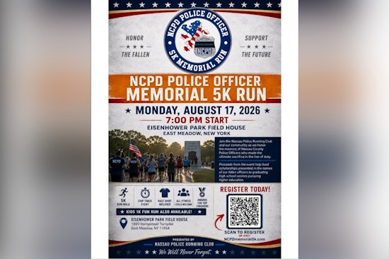 Nassau County Cops Lace Up in East Meadow 5K to Honor Fallen, Fund Scholarships