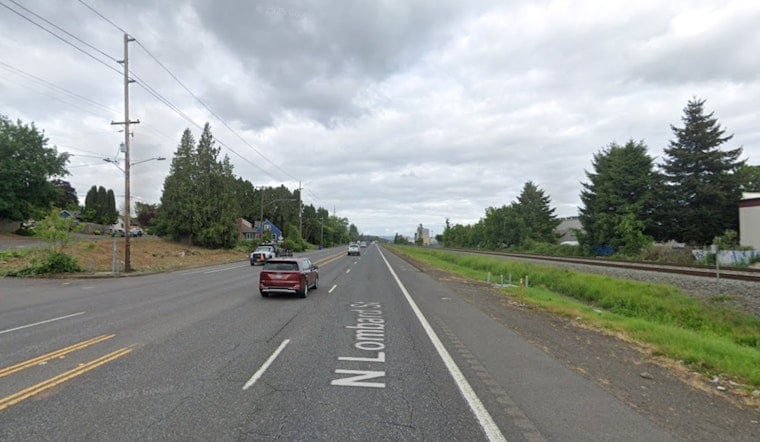 NE Portland Crash on Notorious Lombard Corridor Injures Five, Traps Driver