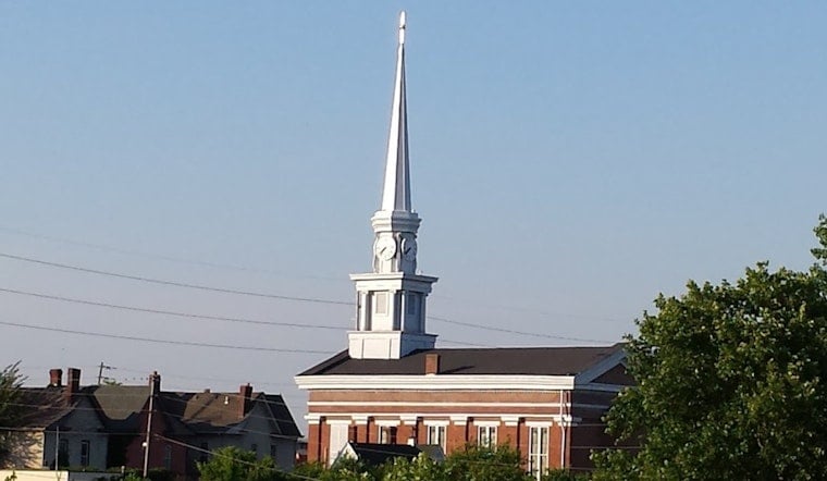 New Albany's Town Clock Church Gets New Mechanism After Last Summer's Silence
