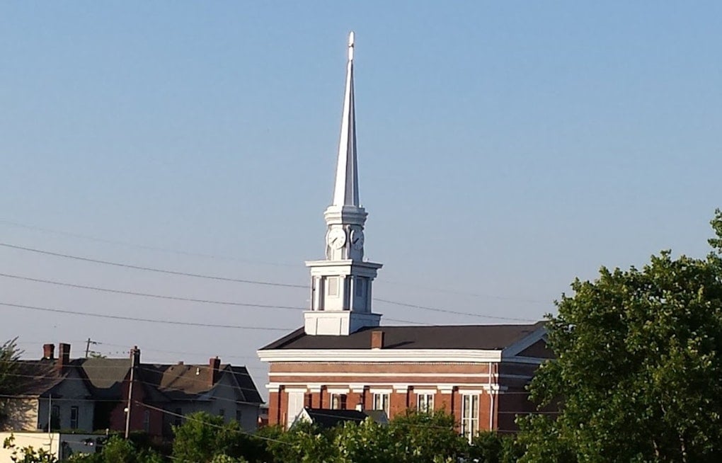 New Albany's Town Clock Church Gets New Mechanism After Last Summer's Silence