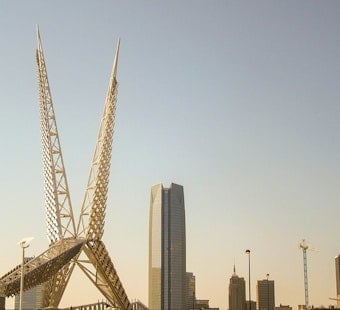 Giant Steel Birds Now Watch Over Visitors at OKC's Scissortail Park