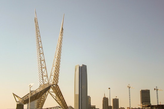 Giant Steel Birds Now Watch Over Visitors at OKC's Scissortail Park